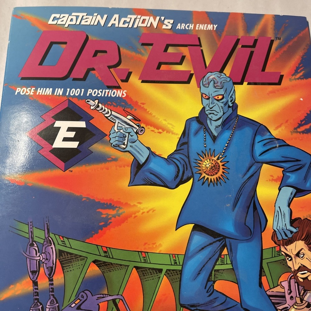 DR. EVIL Captain Action Arch Enemy Playing Mantis Villain Series New 1998 - Picture 2 of 16